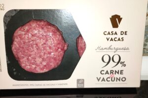 Casa de Vacas: Análisis del precio por kilo de hamburguesa 99% carne de vaca
