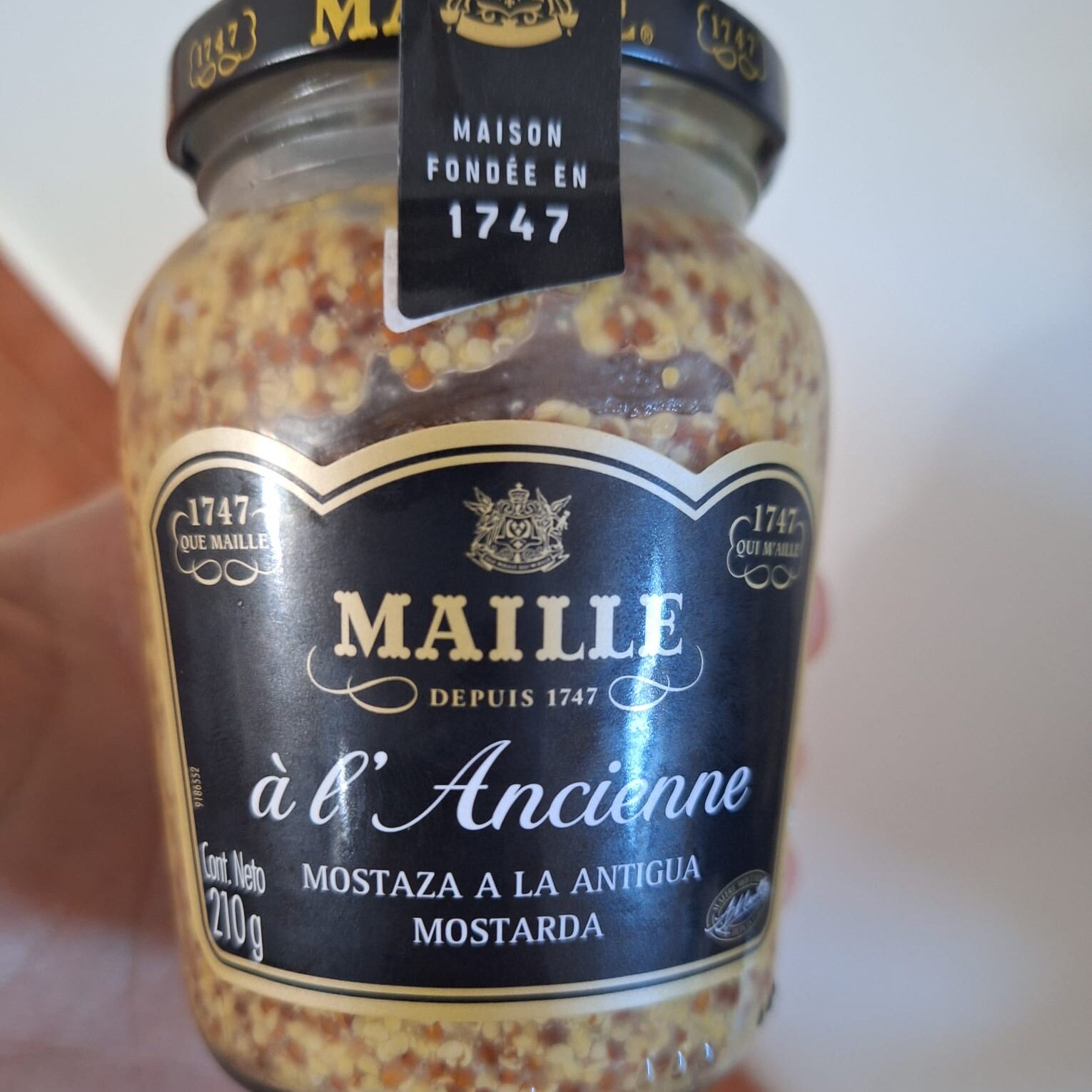 mostaza a la antigua
