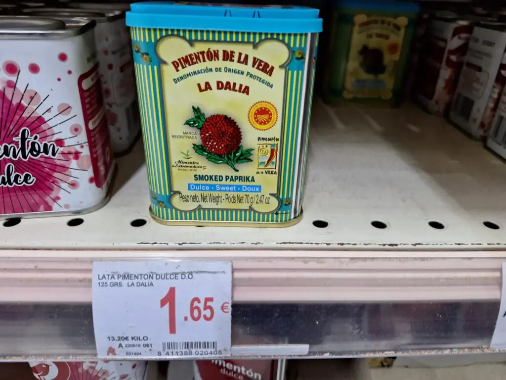 pimentón de la vera la dalia